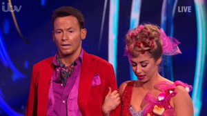 Joe Swash on Dancing On Ice