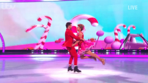 Joe Swash on Dancing On Ice