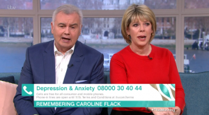 Eamonn Holmes and Ruth Langsford on This Morning