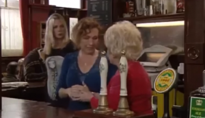 Tracey was in the first episode of EastEnders