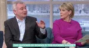 Eamonn Holmes and Ruth Langsford on This Morning