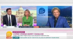 Barry Manilow on GMB