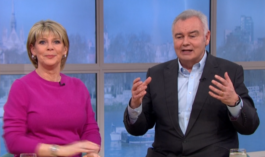 Ruth Langsford and Eamonn Holmes on This Morning