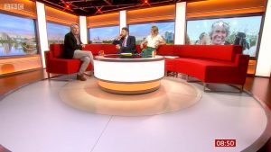Steve Coogan on BBC Breakfast