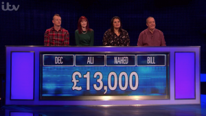 ITV The Chase full house