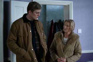Is Peter standing on a chair or is he just massive? (Credit: BBC)