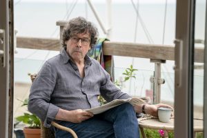 Love interest Mark is not trusted by Vivien's offspring (Credit: ITV)