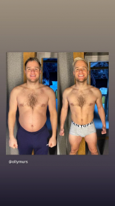 Olly Murs body transformation