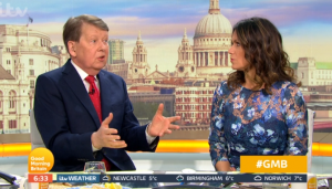 Bill Turnbull and Susanna Reid on GMB