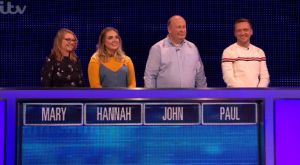 The Chase contestants