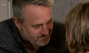 Not another vile bully on the Street!? (Credit: ITV)