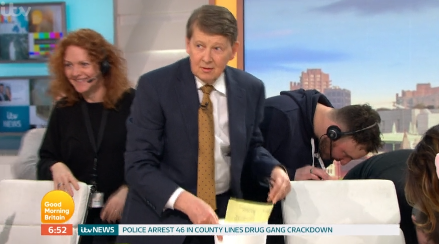 Bill Turnbull on GMB