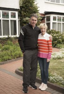 Kacey and Ian star as husband and wife in Moving On (Credit: BBC)