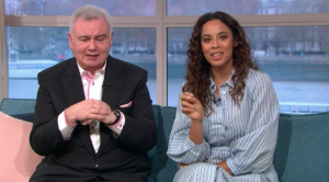 Rochelle Humes and Eamonn Holmes on This Morning 