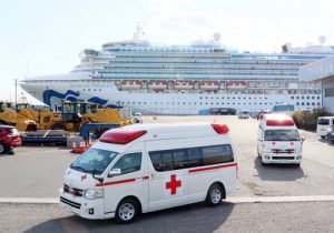 A British man who had been aboard the cruise ship Diamond Princess died from the virus (Credit: Splash News)