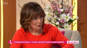 Lorraine Kelly on Lorraine