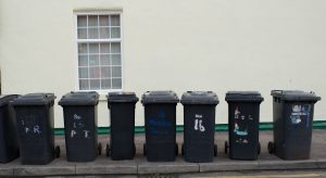Wheelie bins