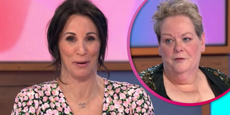 Andrea Mclean and Anne Hegerty on Loose Women