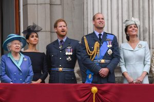 The Queen will join the Cambridges and Sussexes
