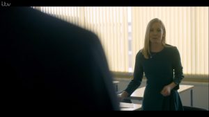 Laura was surprised at school by police at the start of series two (Credit: ITV)