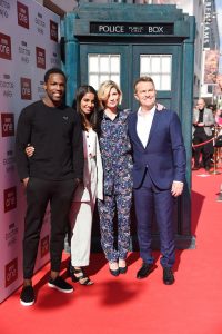 The cast of Doctor Who