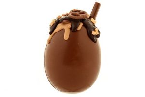 The Caramel and Fudge Easter Sundae