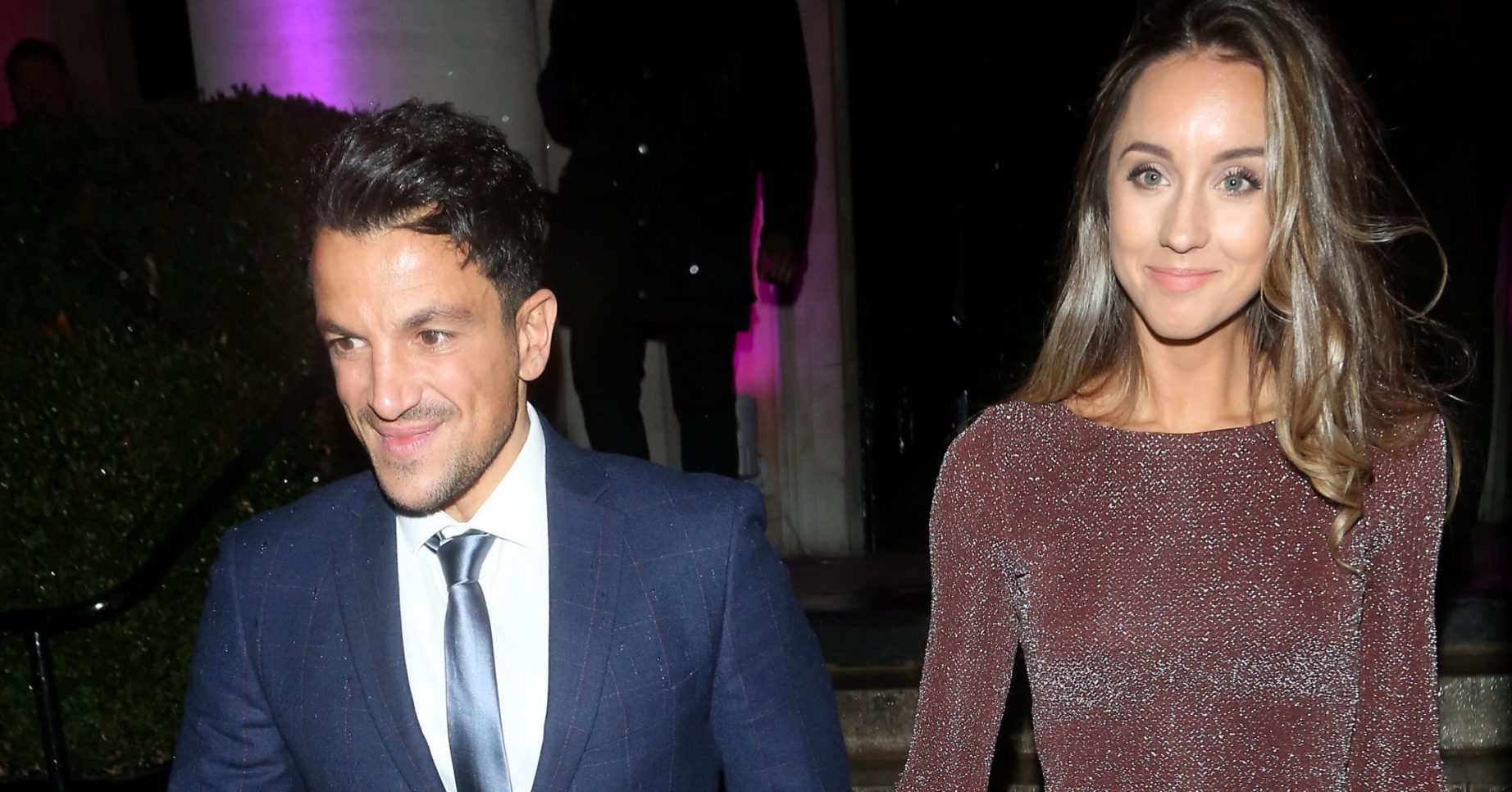Peter Andre and Emily Macdonagh