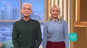 Phillip Schofield and Holly Willoughby on This Morning