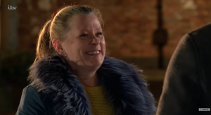 Coronation Street Bernie leaves Credit: ITV
