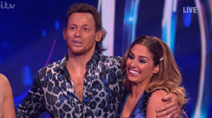 Joe Swash on Dancing On Ice