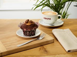 Costa Coffee's Rolo muffin