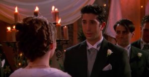Ross says Rachel instead of Emily