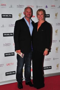 Mark and Samantha Womack attend a press event together in 2014 (Credit: Tim Edwards/WENN.com)