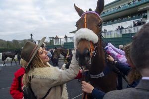 Carol Vorderman Chepstow Racecourse