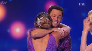 Joe Swash on DAncing On Ice