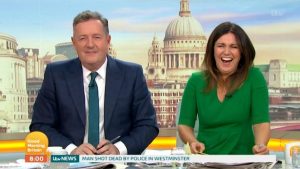 Piers Morgan and Susanna Reid