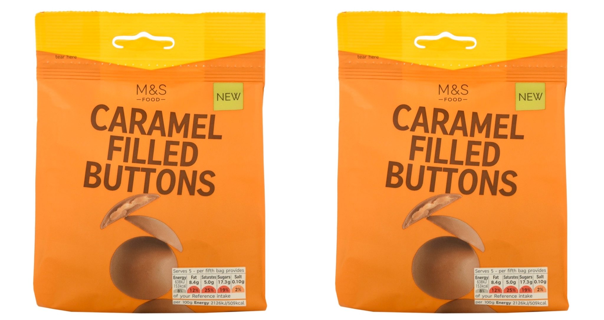 M&S launches new Caramel Filled Chocolate Buttons Entertainment Daily