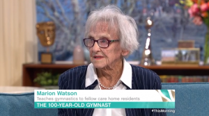 Marion Watson, 100, on This Morning 