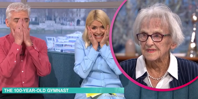 Marion Watson, 100, on This Morning