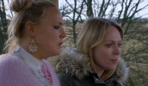 Vanessa told Tracy all about her diagnosis Emmerdale 