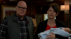 Emmerdale fans spot wardrobe 'error' as Jimmy and Nicola fail to change clothes for days