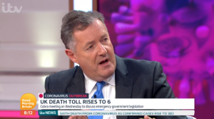 Piers Morgan on Good Morning Britain