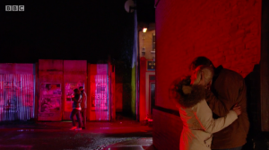 Peter Lola kiss EastEnders
