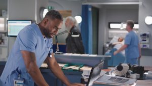 Jacob is left in a tricky situation (Credit: BBC)