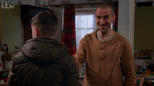 Sam asks Samson to be his best man (Credit: ITV)
