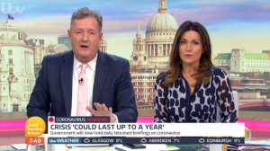 Piers and Susanna on GMB