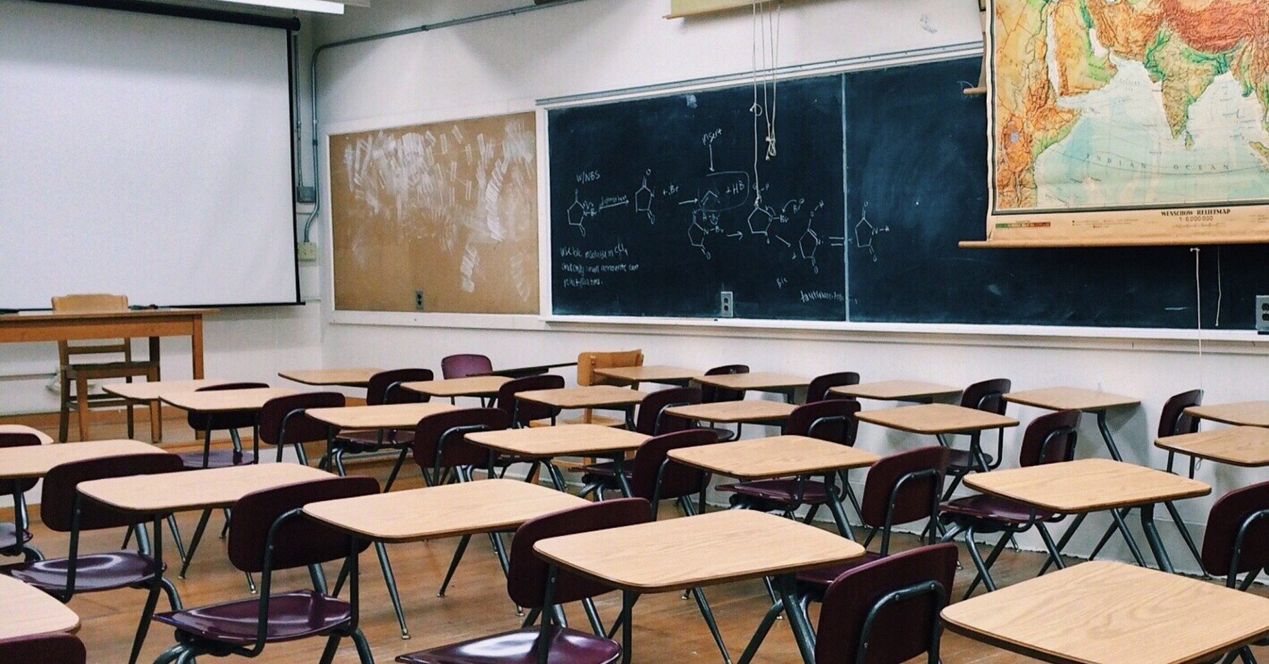 Empty classroom