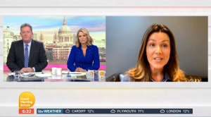 Susanna Reid on Good Morning Britain