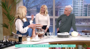 Holly Willoughby This Morning St Patrick's Day ITV