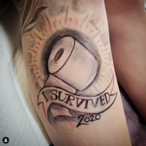 Joke Coronavirus tattoo Instagram themisswild
